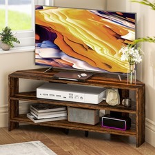HOMCOM Corner TV Stand, TV