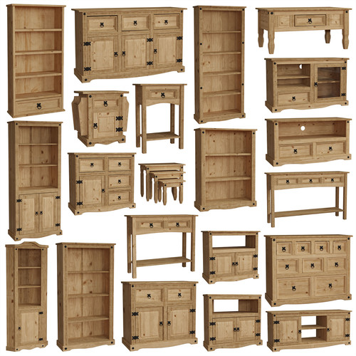 Corona bookcase unit table - corona,
