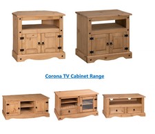Corona TV Unit Solid Pine
