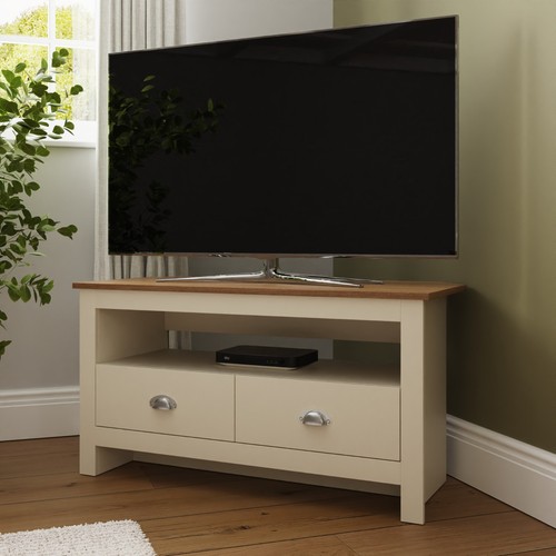 Lancaster cream oak corner - cream, tv