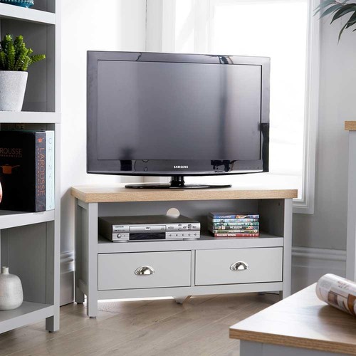 Corner stand grey - tv,