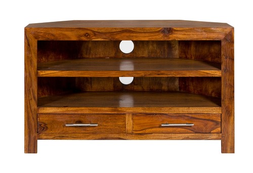 Solid corner unit stand - tv,